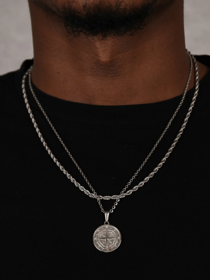 COMPASS PENDANT | UNISEX | GOLD