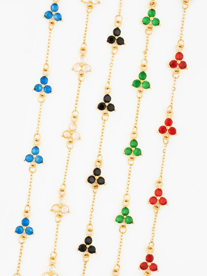 CLOVER BRACELET | 5 COLORS AVAILABLE | 18K GOLD