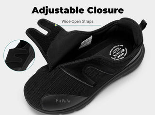 Heavy Men's EasyTop Shoes - FitVille V1 - BESTSELLER