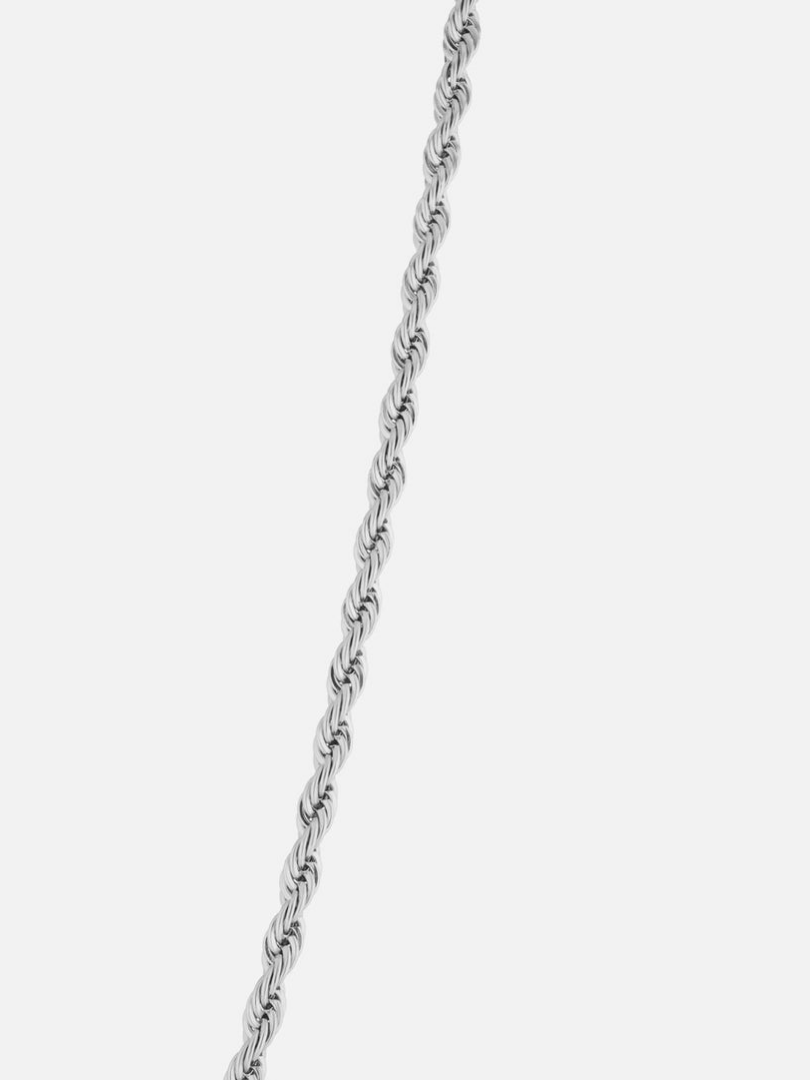 ROPE CHAIN 3MM | UNISEX | SILVER