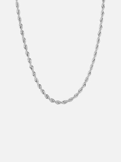 ROPE CHAIN 3MM | UNISEX | SILVER