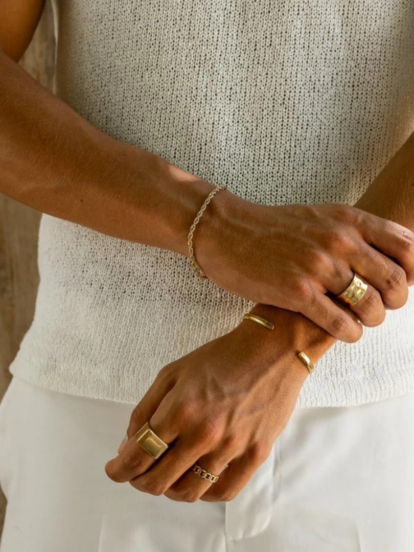 ROPE BRACELET 3MM | UNISEX | SILVER