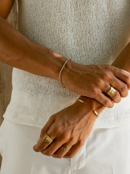 ROPE BRACELET 3MM | UNISEX | SILVER