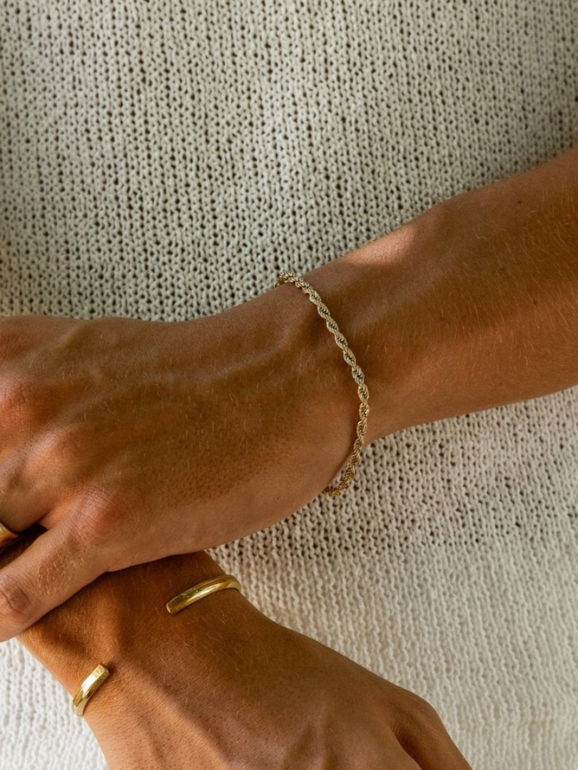 ROPE BRACELET 3MM | UNISEX | SILVER