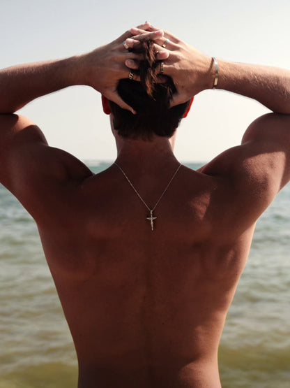 CRUCIFIX CHAIN | SILVER | UNISEX