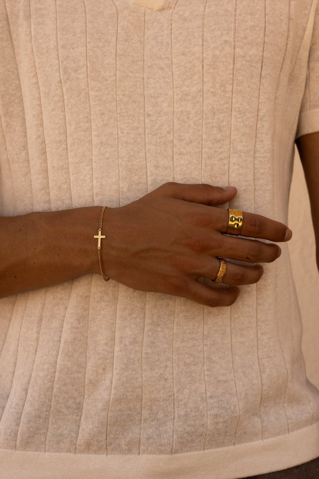 CROSS BRACELET UNISEX | SILVER | BESTSELLER