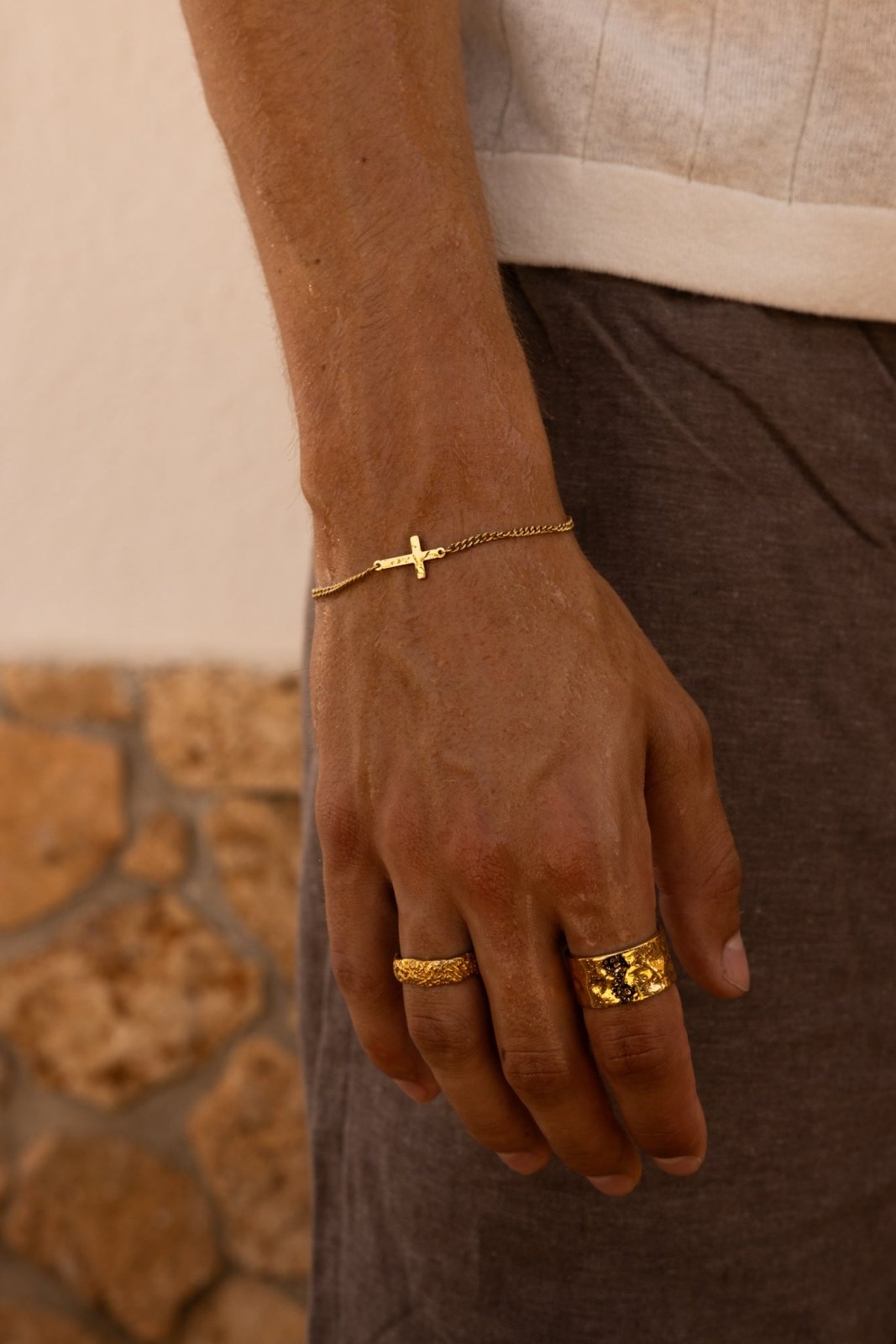 CROSS BRACELET UNISEX | SILVER | BESTSELLER