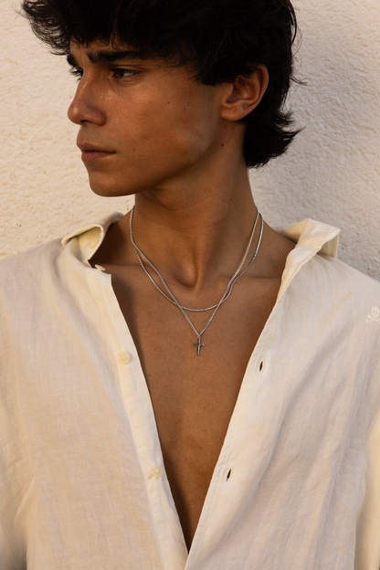 CROSS NECKLACE | GOLD | UNISEX