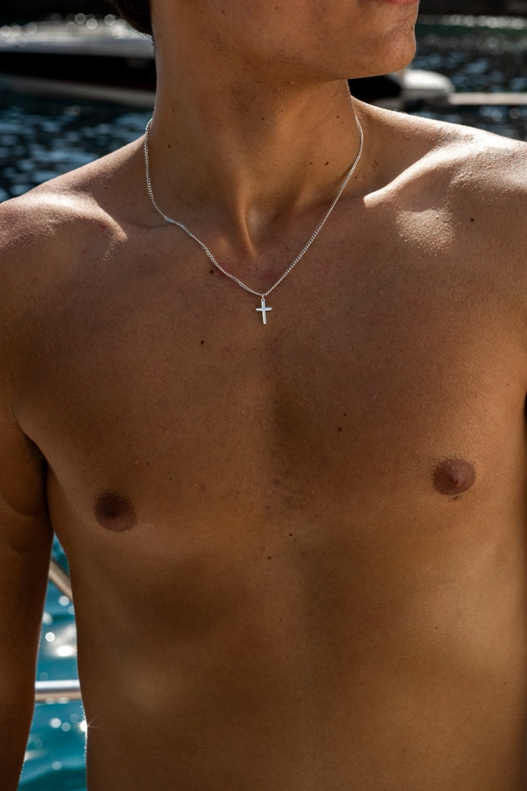 CROSS NECKLACE | GOLD | UNISEX