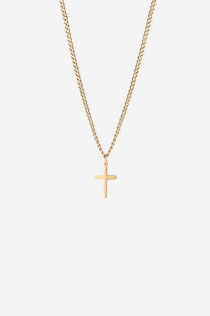 CROSS NECKLACE | GOLD | UNISEX