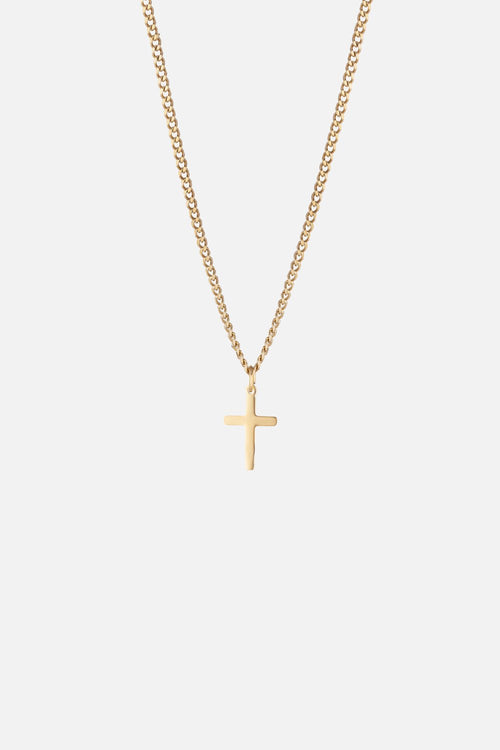 CROSS NECKLACE | GOLD | UNISEX