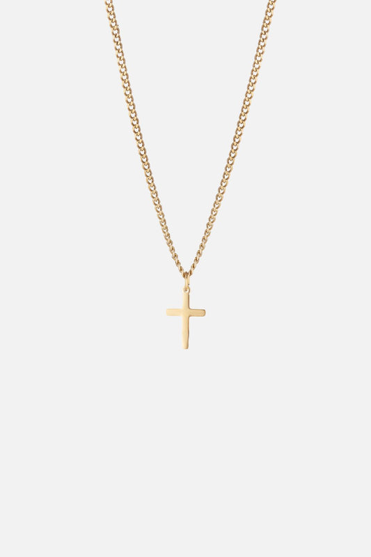 CROSS NECKLACE | GOLD | UNISEX