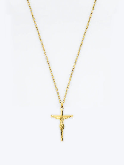 CRUCIFIX CHAIN | SILVER | UNISEX
