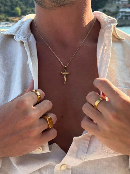 CRUCIFIX CHAIN | SILVER | UNISEX