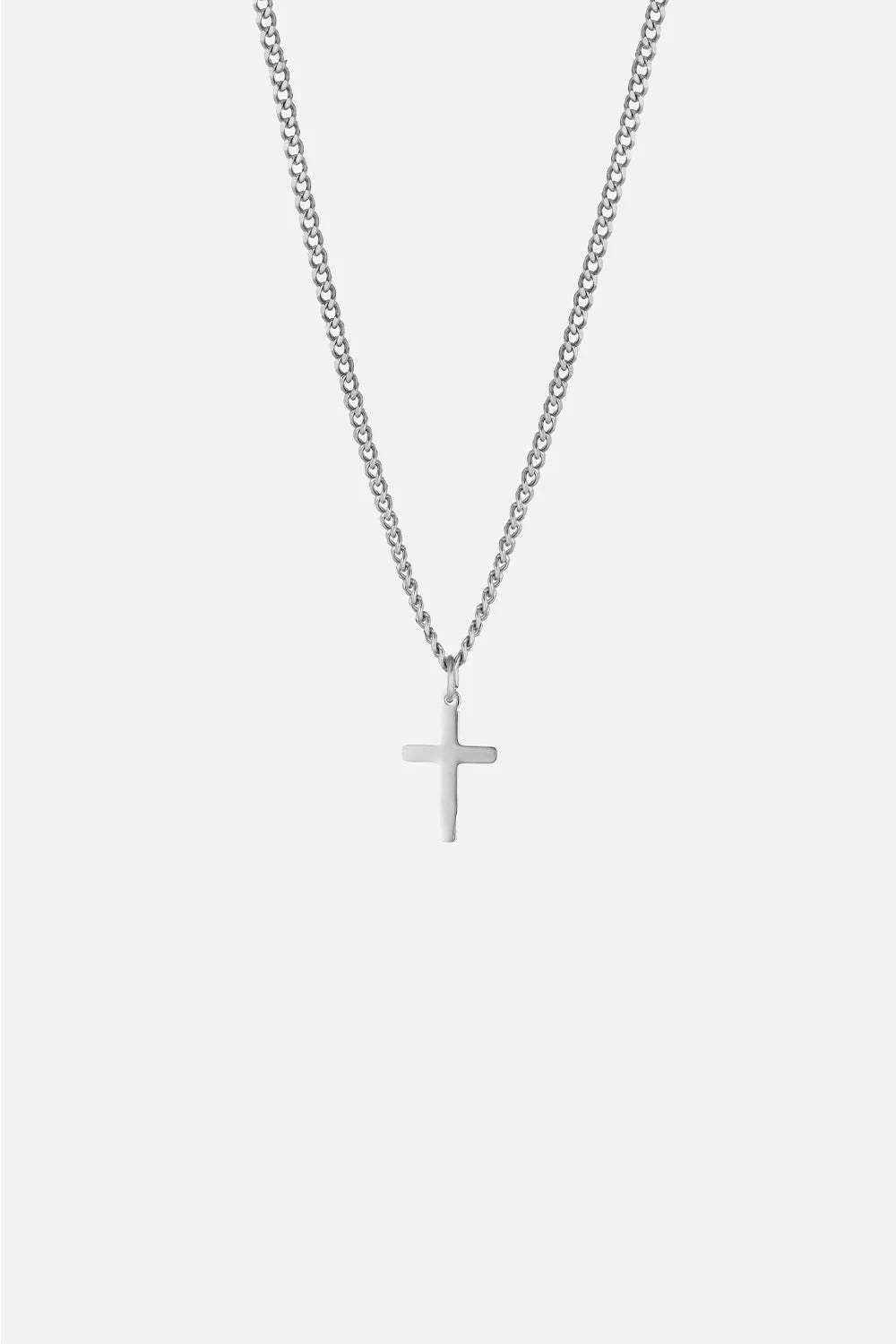 HAMMERED CROSS NECKLACE | GOLD | UNISEX