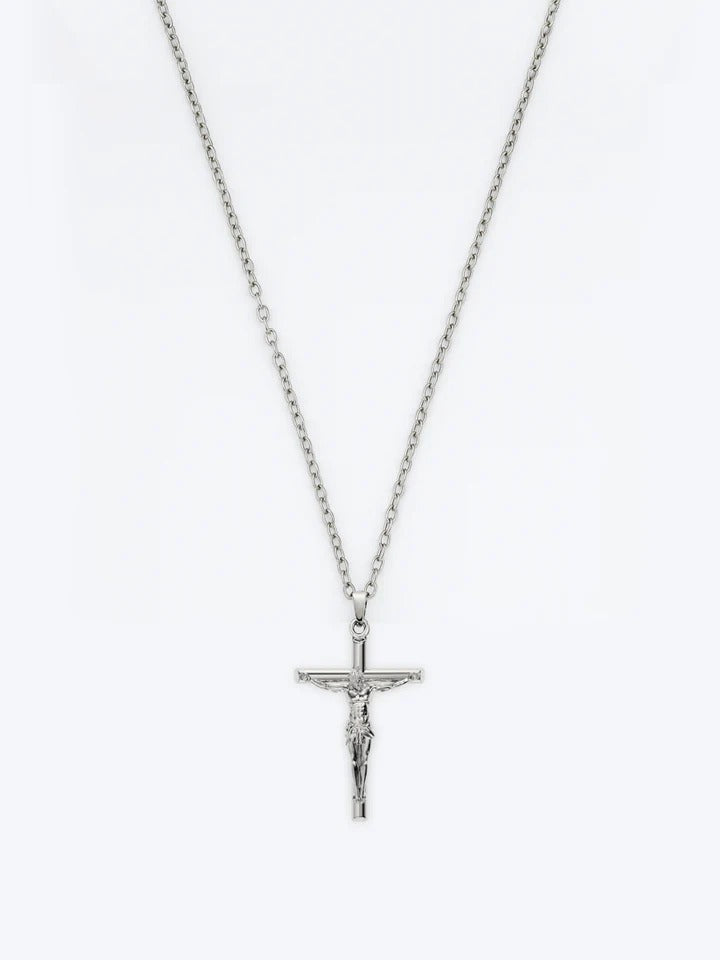 CRUCIFIX CHAIN | SILVER | UNISEX