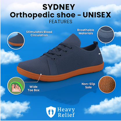 SYDNEY™ – Wide-Fit Orthopedic Shoe  – UNISEX